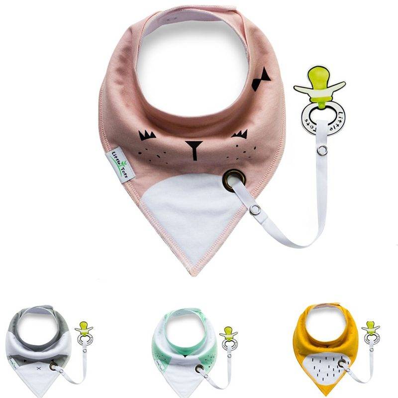 Cotton Baby Bibs with Pacifier Holder Kids & Baby Nursery & Bath Sale 🔥 Cotton Baby Bibs with Pacifier Holder Kids & Baby Nursery & Bath Sale 🔥 Color : Beige|Pink|Yellow|Green|Gray