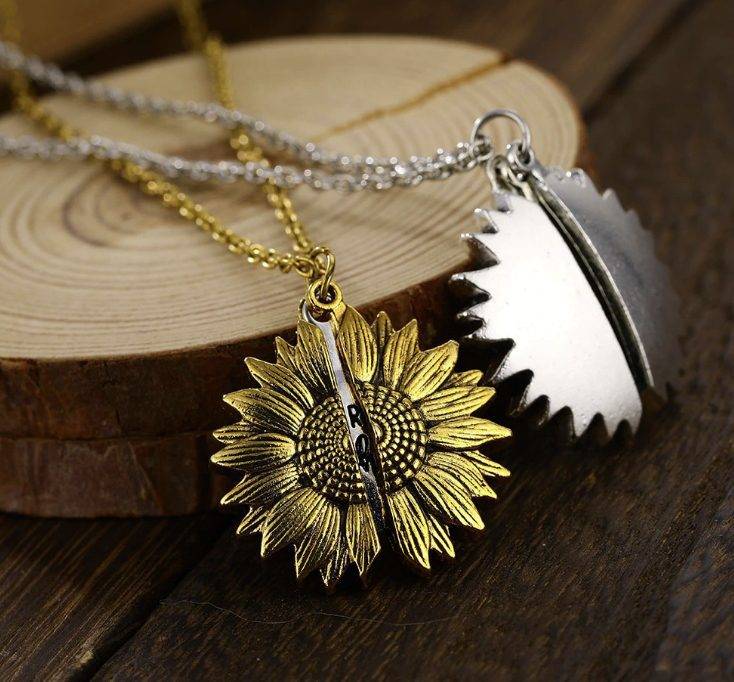 You Are My Sunshine Sunflower Pendant Necklace Accessories Jewelry You Are My Sunshine Sunflower Pendant Necklace Accessories Jewelry Ships from USA Color : Rose Gold|Gold|Silver