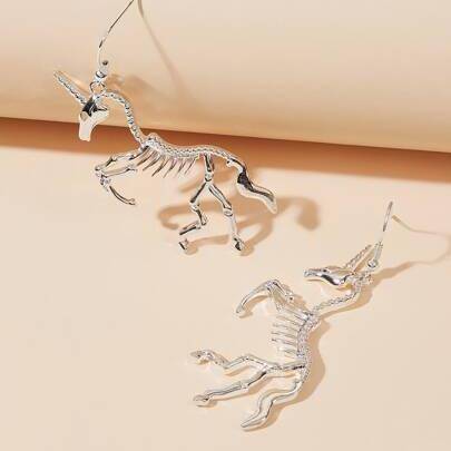 Unicorn Skeleton Earrings Accessories Jewelry Unicorn Skeleton Earrings Accessories Jewelry Ships from USA
