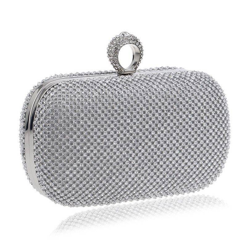 Rhinestone Evening Clutch Accessories Bags & Wallets Rhinestone Evening Clutch Accessories Bags & Wallets Ships from USA Color : Gold|Silver|Black