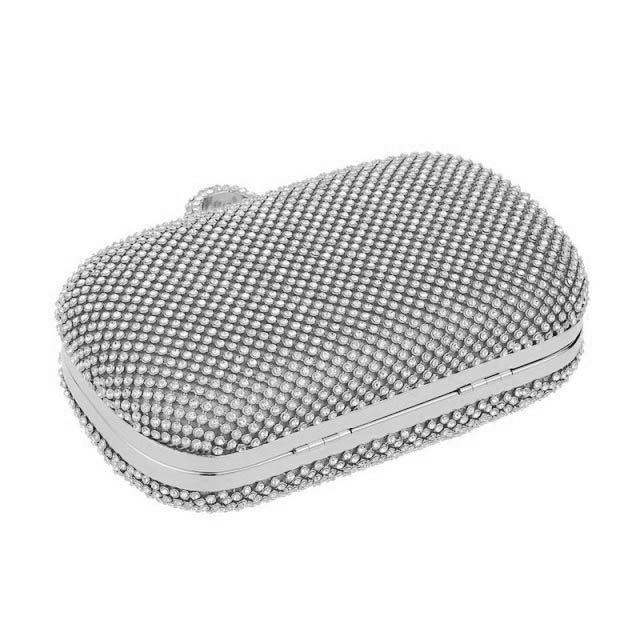 Rhinestone Evening Clutch Accessories Bags & Wallets Rhinestone Evening Clutch Accessories Bags & Wallets Ships from USA Color : Gold|Silver|Black