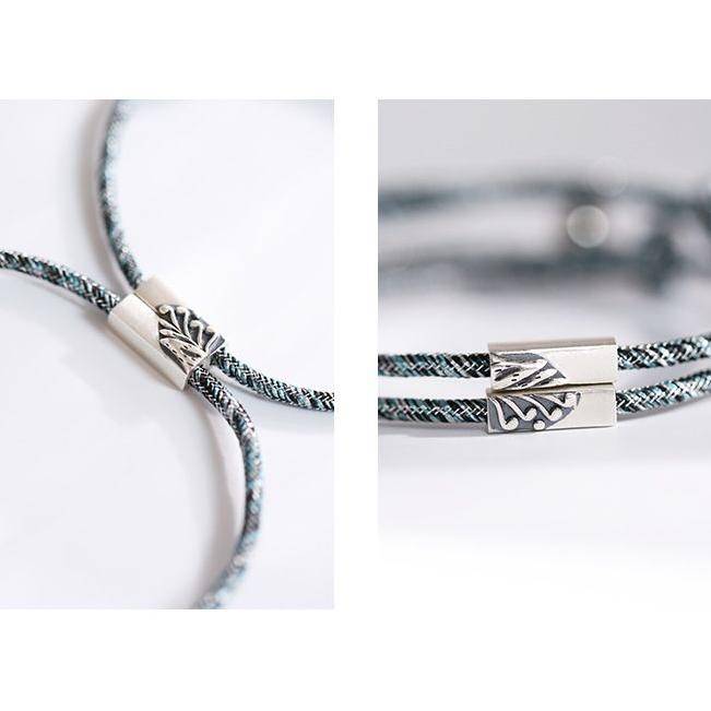 Magnetic Couple Bracelet Accessories Jewelry Magnetic Couple Bracelet Accessories Jewelry Ships from USA Color : Silver