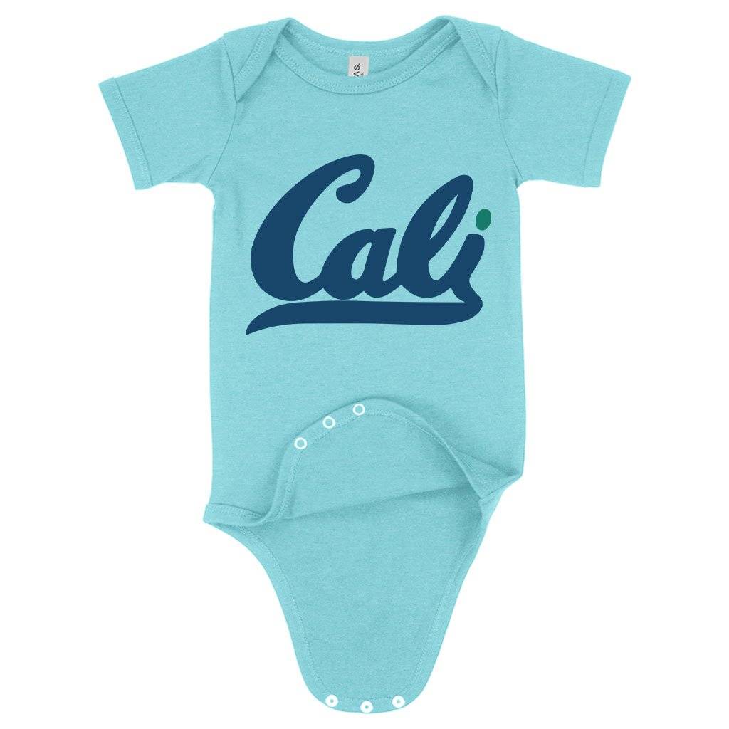57427-9bc511.jpeg Baby Cali Onesie - California Onesie Baby Clothing Kids & Baby Color : Gray Triblend|Peach Triblend|Ice Blue Triblend