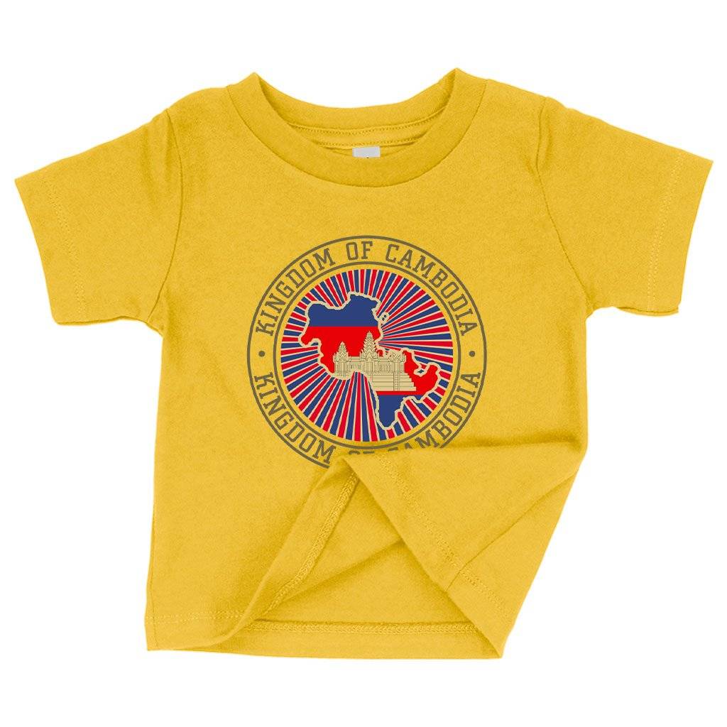 57433-e52a57.jpeg Baby Cambodia T-Shirt - Vintage T-Shirts Baby Clothing Kids & Baby Color : White|Yellow|Navy