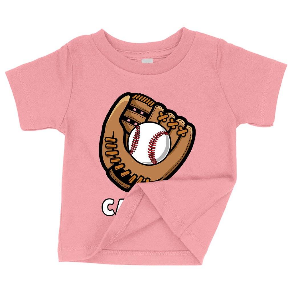 57439-213d56.jpeg Baby Catcher T-Shirt - Baseball T-Shirts Baby Clothing Kids & Baby Color : Heather Columbia Blue|Pink|Athletic Heather