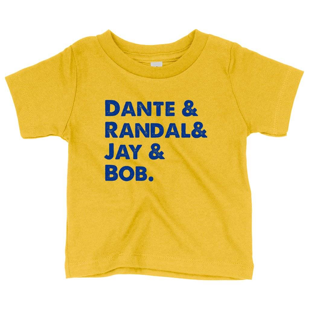 57676-6b2c07.jpeg Baby Dante Randal Jay Bob T-Shirt - Clerks T-Shirt Baby Clothing Kids & Baby Color : Pink|Yellow|Navy