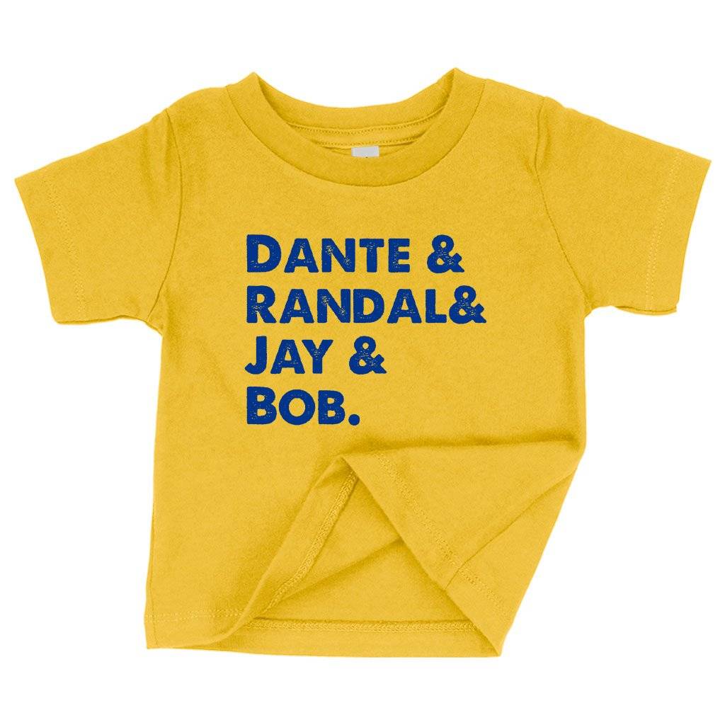 57676-d587c6.jpeg Baby Dante Randal Jay Bob T-Shirt - Clerks T-Shirt Baby Clothing Kids & Baby Color : Pink|Yellow|Navy