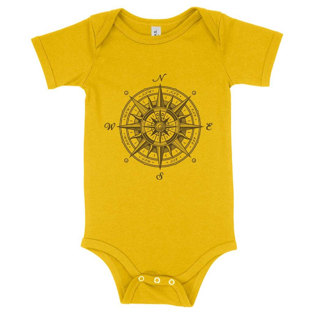 57924-1fd23d.jpeg Baby Jersey Compass Graphic Onesie Baby Clothing Kids & Baby Color : Pink|Heather Dust|Yellow