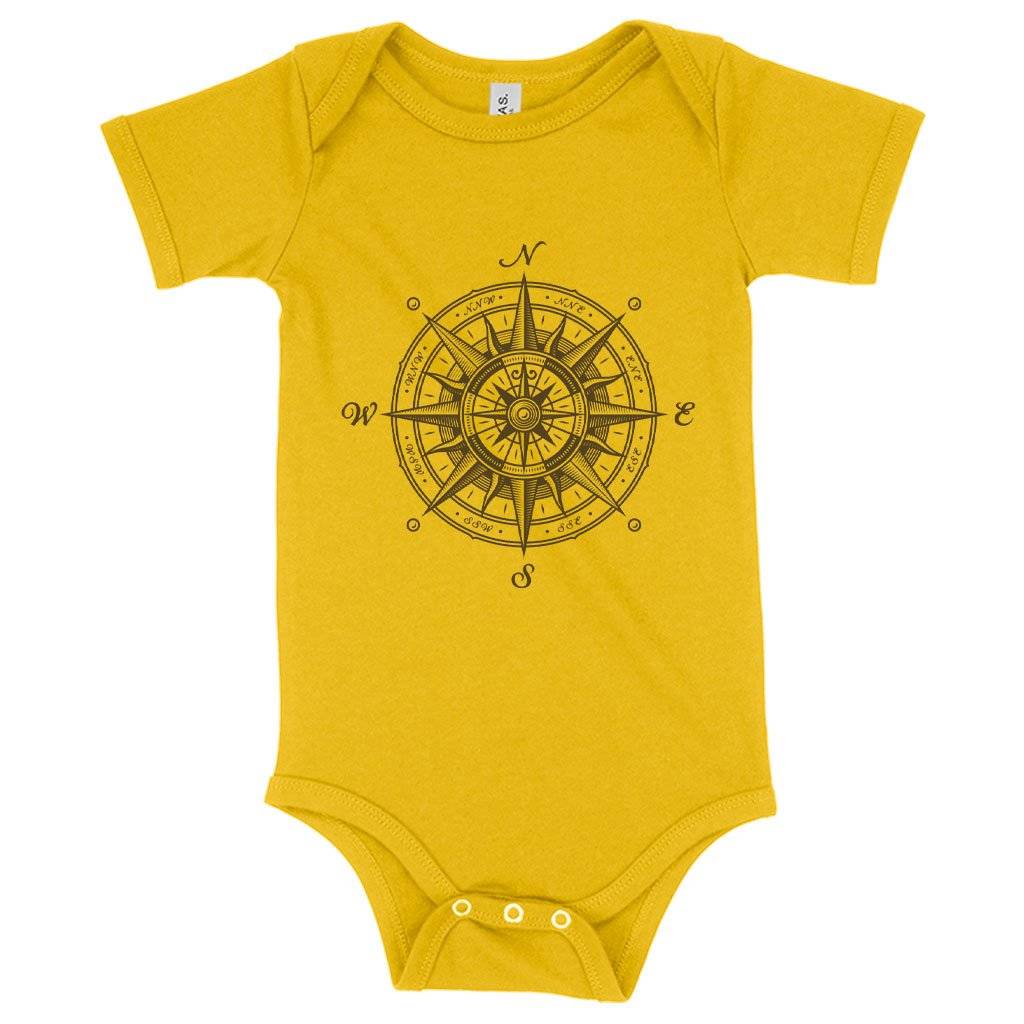 57924-334bfc.jpeg Baby Jersey Compass Graphic Onesie Baby Clothing Kids & Baby Color : Pink|Heather Dust|Yellow