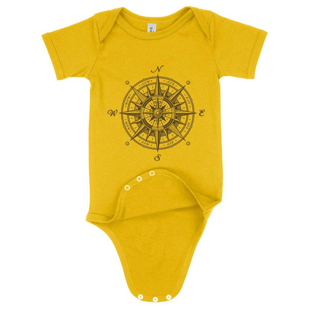 57924-7a9c71.jpeg Baby Jersey Compass Graphic Onesie Baby Clothing Kids & Baby Color : Pink|Heather Dust|Yellow