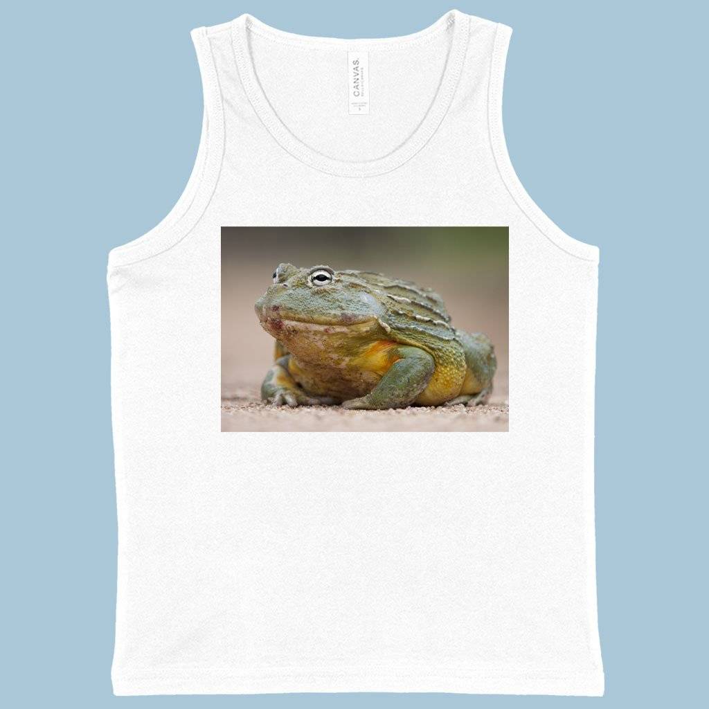 58144-20b067.jpeg Kids' Bullfrog Tank - Bullfrog Clothing Kids & Baby Kids' Clothing Color : Athletic Heather|White|Black