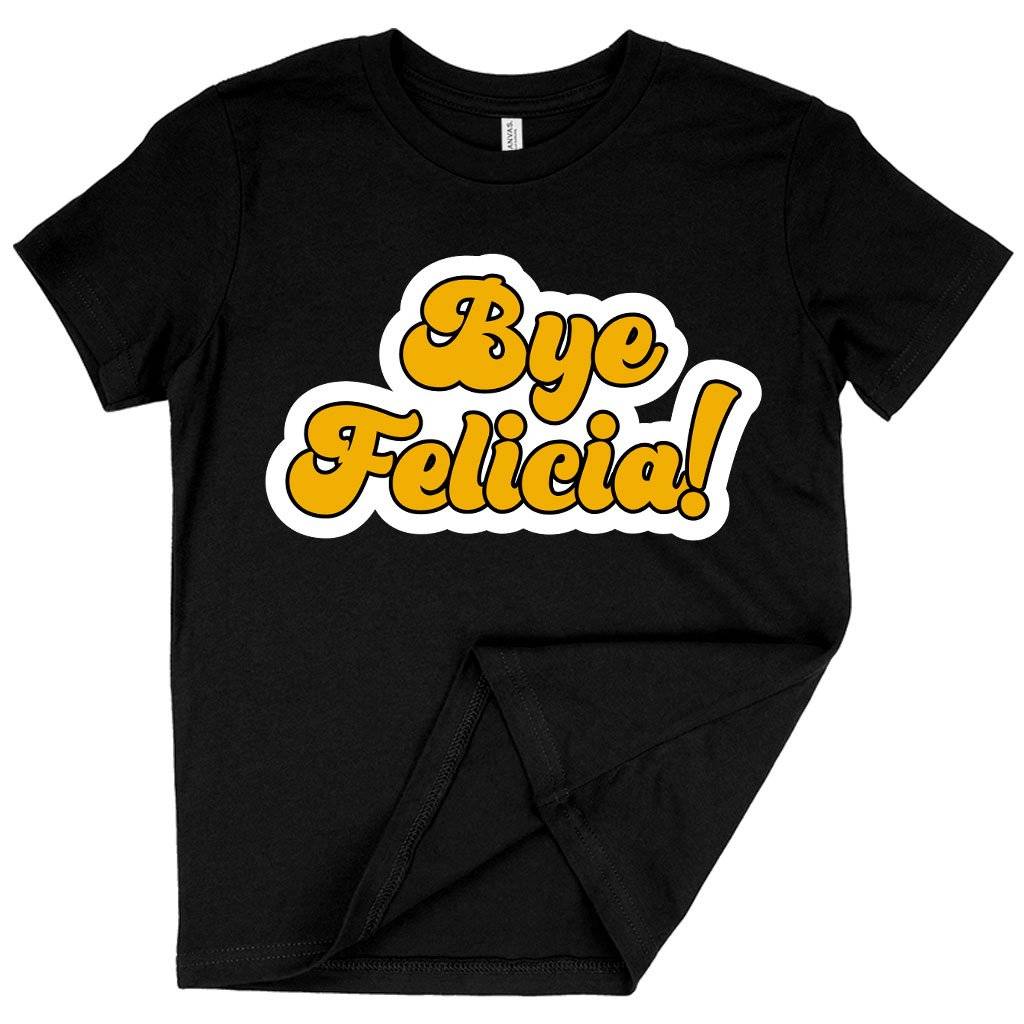58146-03b076.jpeg Kids' Bye Felicia T-Shirt - Bye Felicia Merchandise Kids & Baby Kids' Clothing Color : Heather Red|Columbia Blue|Black