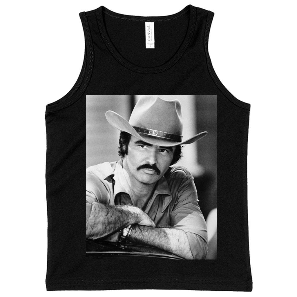 58147-b48b33.jpeg Kids' Burt Reynolds Tank - Vintage Tanks Kids & Baby Kids' Clothing Color : Black|Neon Blue|White