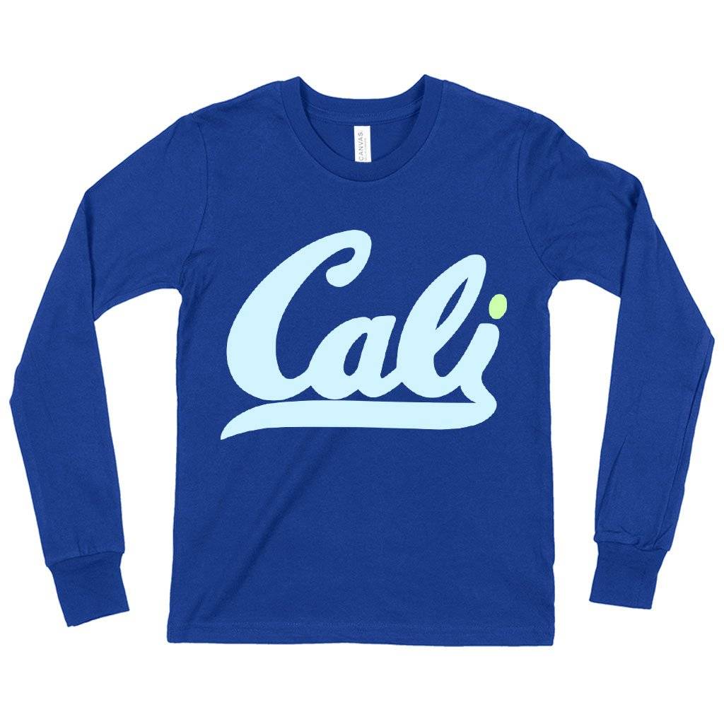 58150-2fa168.jpeg Kids' Cali Long Sleeve T-Shirt - California T-Shirt Kids & Baby Kids' Clothing Color : White|Heather Yellow Gold|True Royal Blue