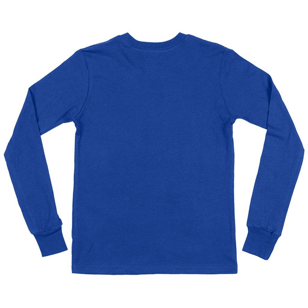 58153-64a12d.jpg Kids' California Bear Long Sleeve T-Shirt - California Vintage T-Shirt Kids & Baby Kids' Clothing Color : True Royal Blue|Gray Triblend|White