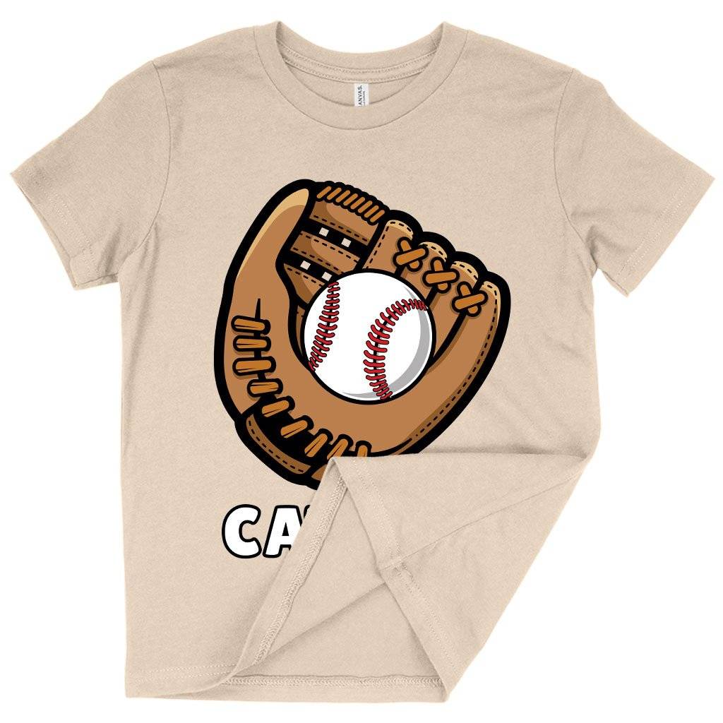 58160-64b742.jpeg Kids' Catcher T-Shirt - Baseball T-Shirts Kids & Baby Kids' Clothing Color : Columbia Blue|Pink|Natural