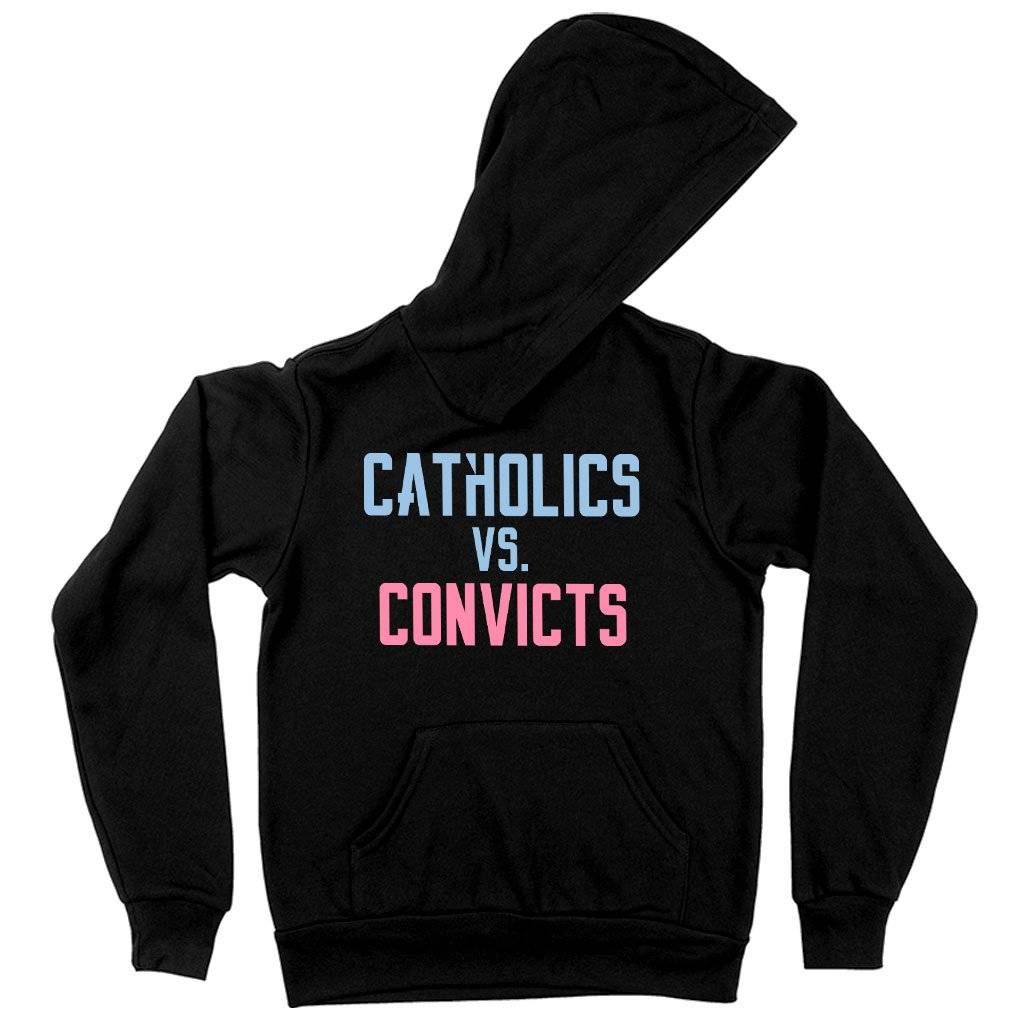 58407-3d1988.jpeg Kids' Sponge Fleece Catholics vs Convicts Hoodie - Football Hoodies Kids & Baby Kids' Clothing Color : Athletic Heather|Dark Gray Heather|Black
