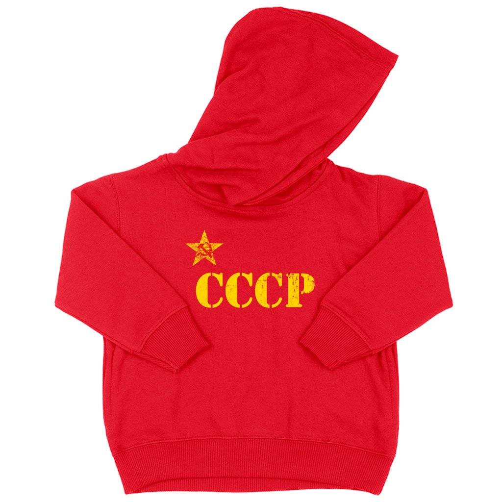 Toddler CCCP Hoodie - USSR Hoodie Kids & Baby Toddler Clothing Color : White|Red|Black 