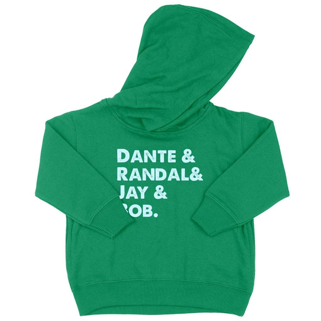 58648-ed3d3d.jpeg Toddler Dante Randal Jay Bob Hoodie - Clerks Hoodie Kids & Baby Toddler Clothing Color : Turquoise|White|Kelly