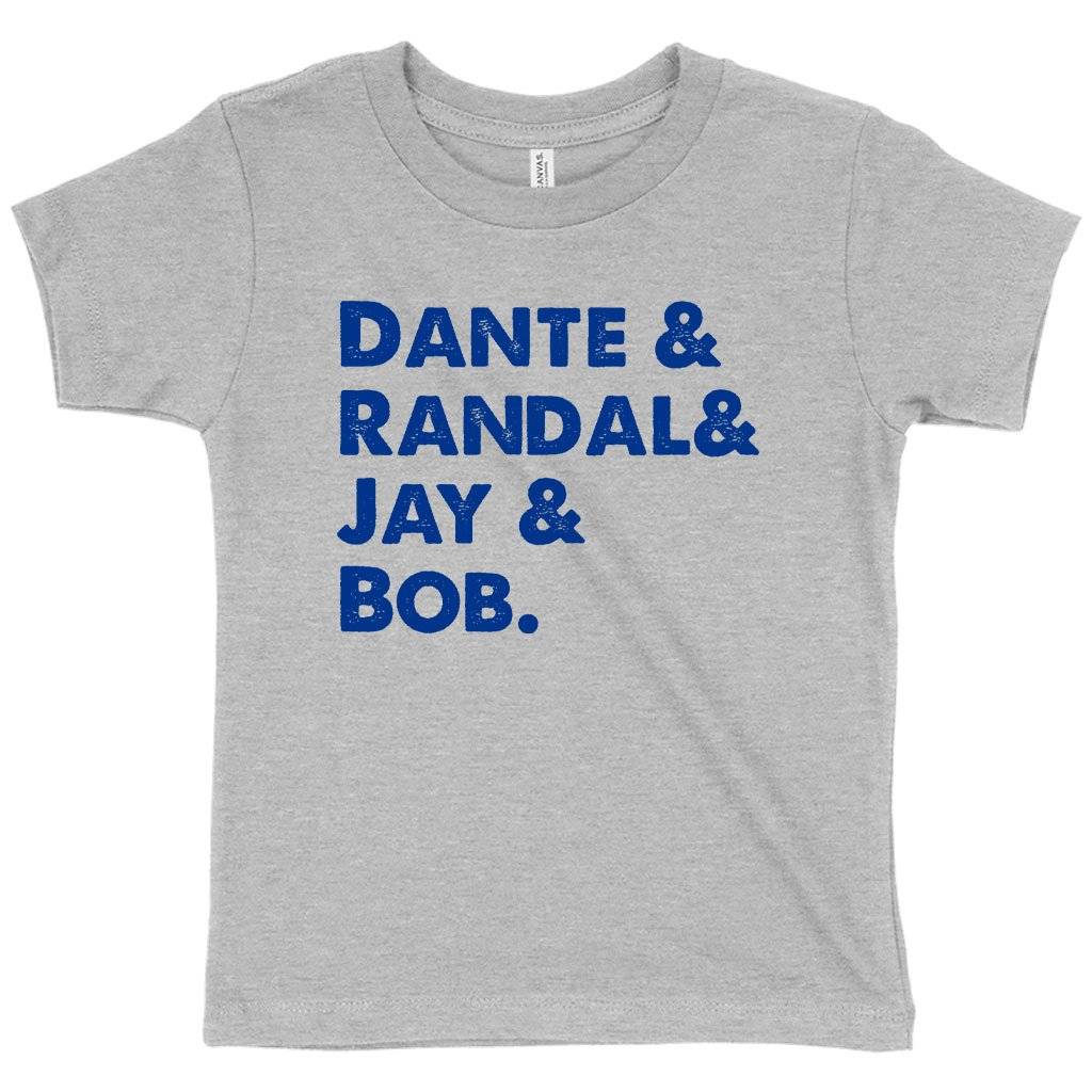 58649-e5256e.jpeg Toddler Dante Randal Jay Bob T-Shirt - Clerks T-Shirt Kids & Baby Toddler Clothing Color : Kelly|Athletic Heather|Heather Columbia Blue