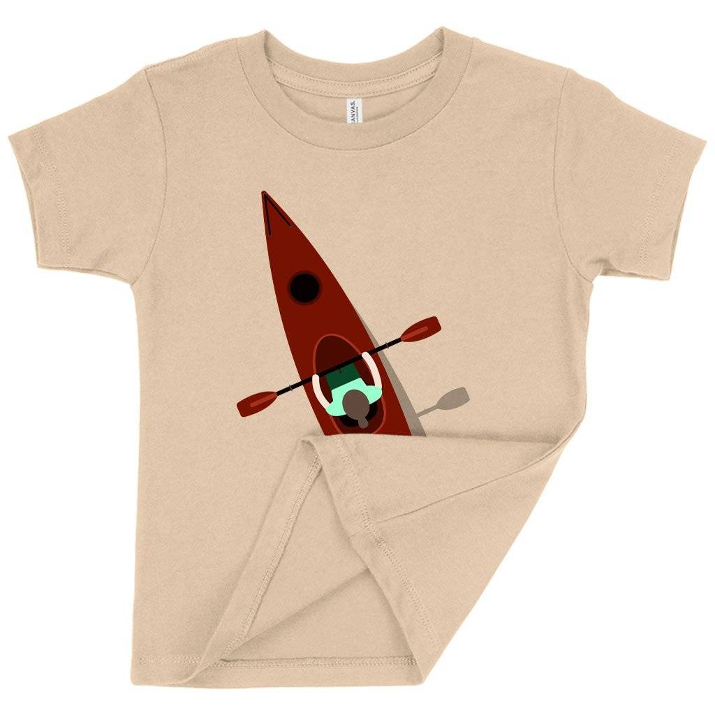 58653-18985f.jpeg Toddler Funny Canoe T-Shirt Kids & Baby Toddler Clothing Color : Kelly|Heather Dust|Heather Columbia Blue