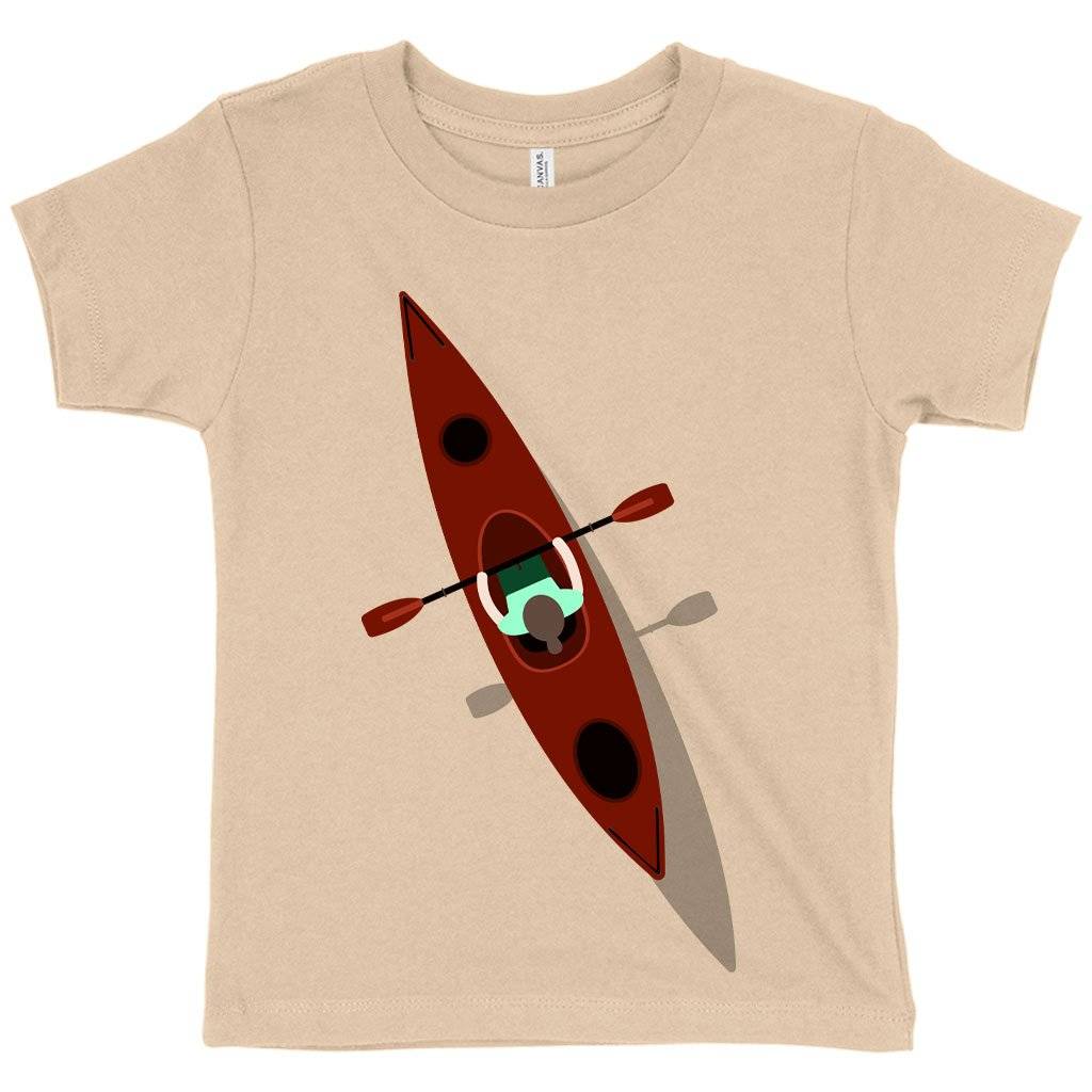 58653-6f6bb6.jpeg Toddler Funny Canoe T-Shirt Kids & Baby Toddler Clothing Color : Kelly|Heather Dust|Heather Columbia Blue