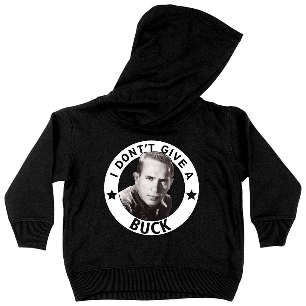 58658-b57065.jpeg Toddler I Don't Give a Buck Hoodie - Buck Owens Hoodie Kids & Baby Toddler Clothing Color : White|Red|Black