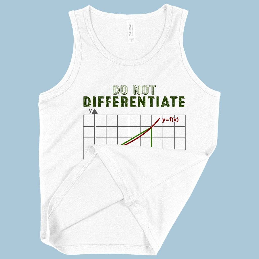58961-79bb56.jpeg Kids' Do Not Differentiate Tank - Calculus Tanks - Math Tanks Kids & Baby Kids' Clothing Color : Neon Blue|Athletic Heather|White