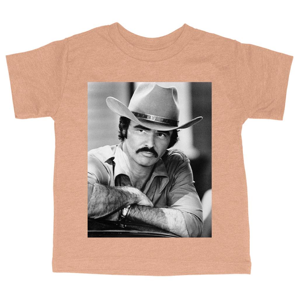 59206-335b96.jpeg Triblend Toddler Burt Reynolds T-Shirt - Vintage T-Shirts Kids & Baby Toddler Clothing Color : Ice Blue Triblend|Olive Triblend|Peach Triblend