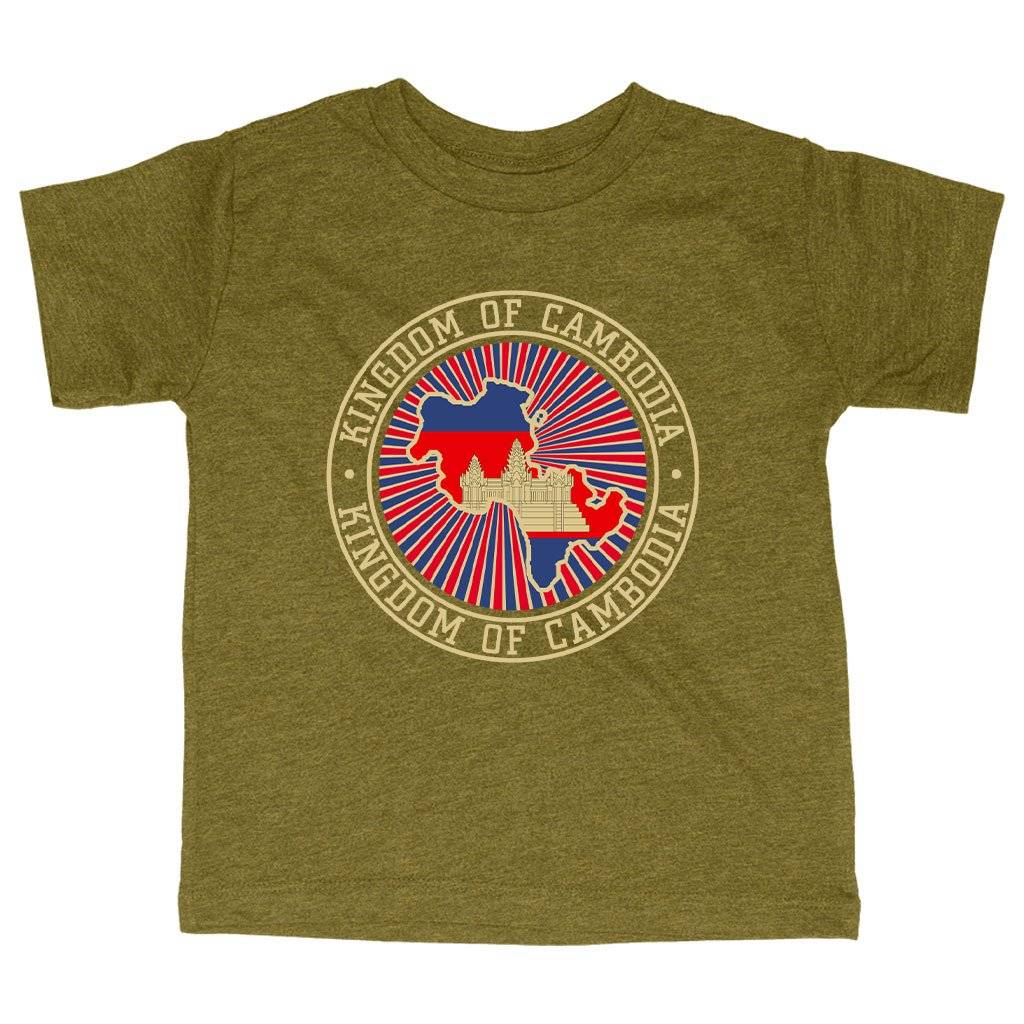 59212-3416e8.jpeg Triblend Toddler Cambodia T-Shirt - Vintage T-Shirts Kids & Baby Toddler Clothing Color : Ice Blue Triblend|Olive Triblend|Peach Triblend