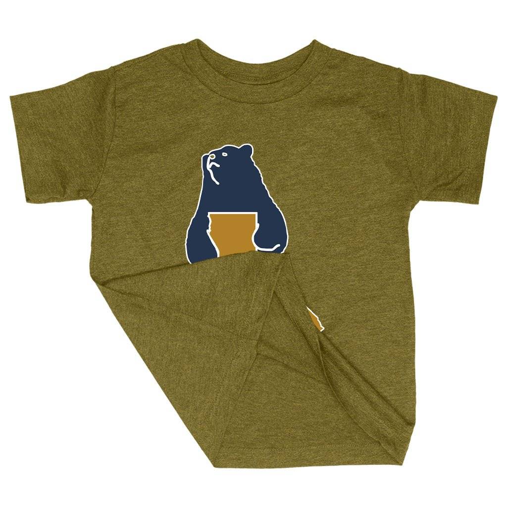 59216-e9aa5f.jpeg Triblend Toddler California Bear T-Shirt - California Vintage T-Shirt Kids & Baby Toddler Clothing Color : Ice Blue Triblend|Peach Triblend|Olive Triblend