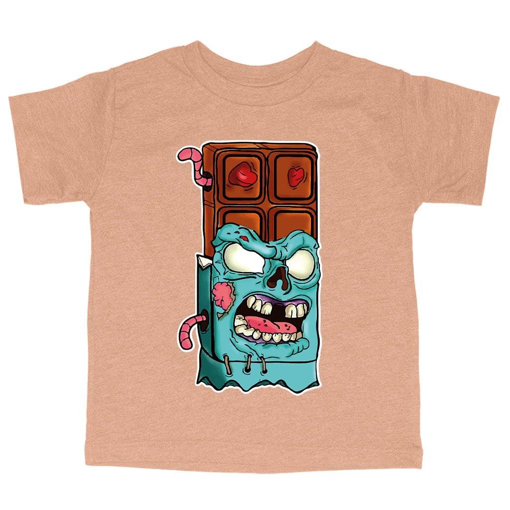 59224-b2780a.jpeg Triblend Toddler Chocolate Zombie T-Shirt - Candy Bar T-Shirts Kids & Baby Toddler Clothing Color : Ice Blue Triblend|Olive Triblend|Peach Triblend