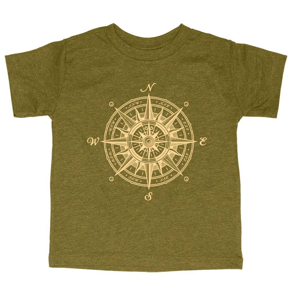 59225-986025.jpeg Triblend Toddler Compass Graphic T-Shirt Kids & Baby Toddler Clothing Color : Ice Blue Triblend|Olive Triblend|Peach Triblend