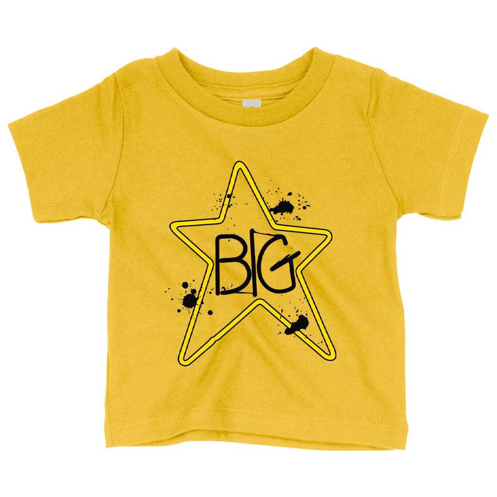 59508-8a7e30.jpeg Baby Big Star T-Shirt - Big Star Vintage T-Shirt Baby Clothing Kids & Baby Color : White|Navy|Yellow