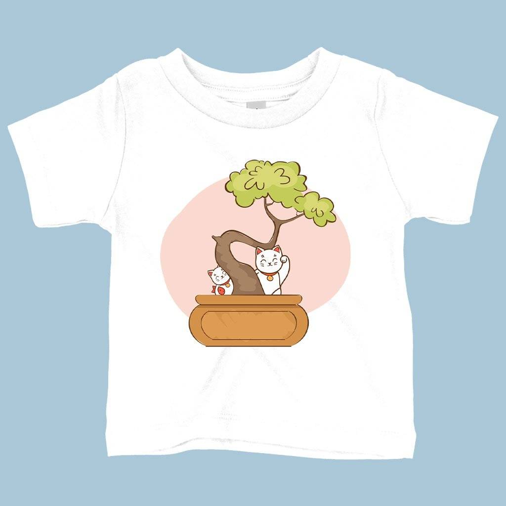 59516-5eef1e.jpeg Baby Bonsai T-Shirt - Cat T-Shirts Baby Clothing Kids & Baby Color : White|Pink|Navy