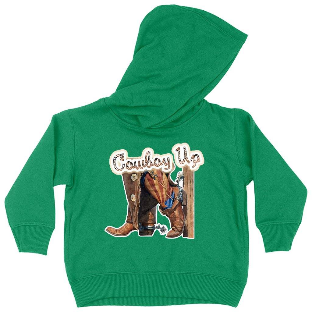 60285-de343f.jpeg Toddler Cowboy Up Hoodie - Vintage Hoodies Kids & Baby Toddler Clothing Color : Turquoise|Pink|Kelly