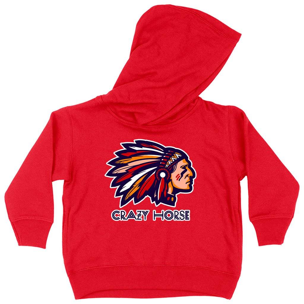60287-0f7ef4.jpeg Toddler Crazy Horse Hoodie - Graphic Hoodie Kids & Baby Toddler Clothing Color : Kelly|Red|White