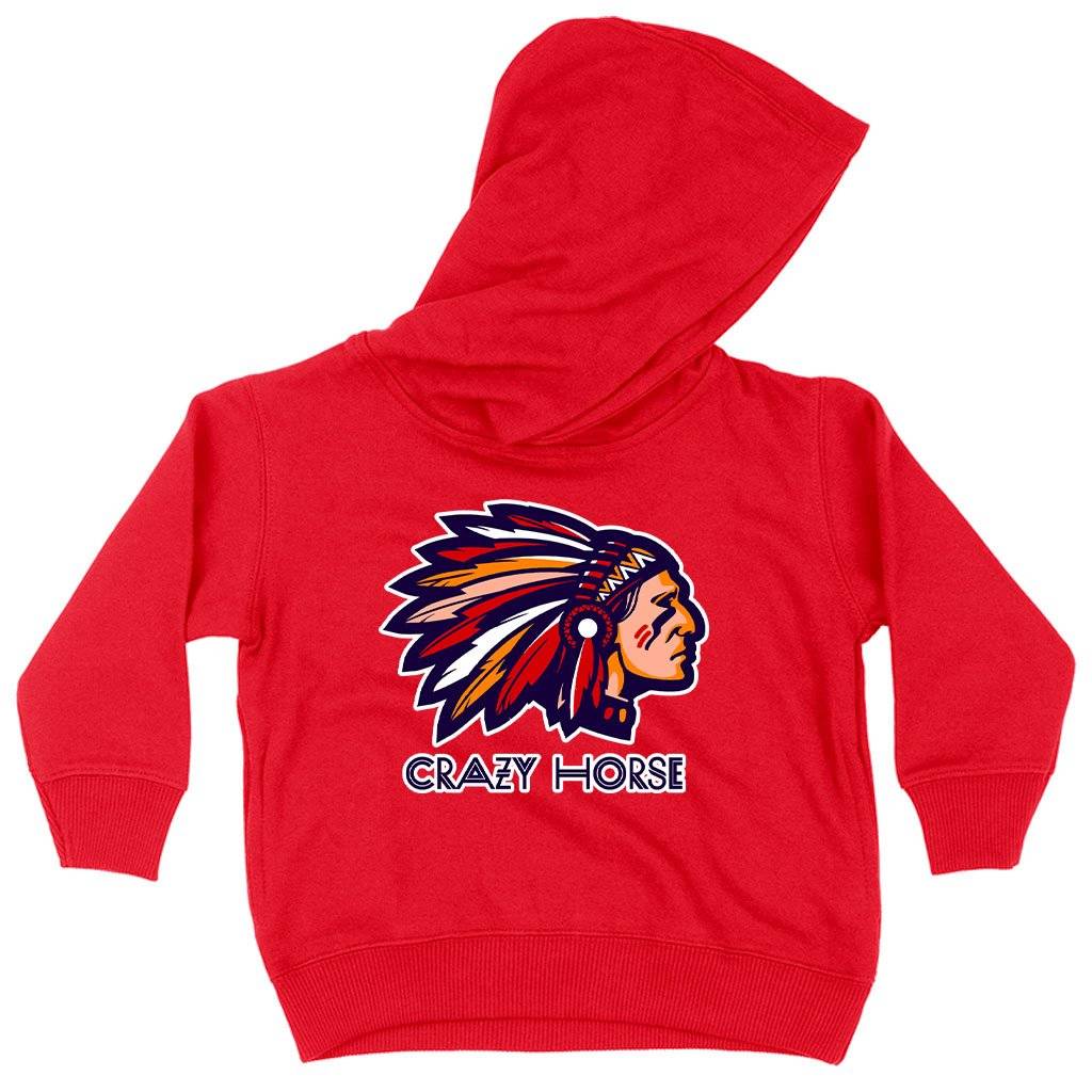 60287-5614d9.jpeg Toddler Crazy Horse Hoodie - Graphic Hoodie Kids & Baby Toddler Clothing Color : Kelly|Red|White