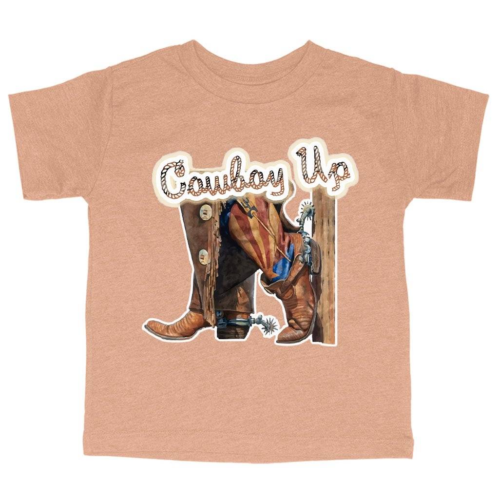 60297-81f19d.jpeg Triblend Toddler Cowboy Up T-Shirt - Vintage Tee Shirts Kids & Baby Toddler Clothing Color : Ice Blue Triblend|Peach Triblend|Olive Triblend