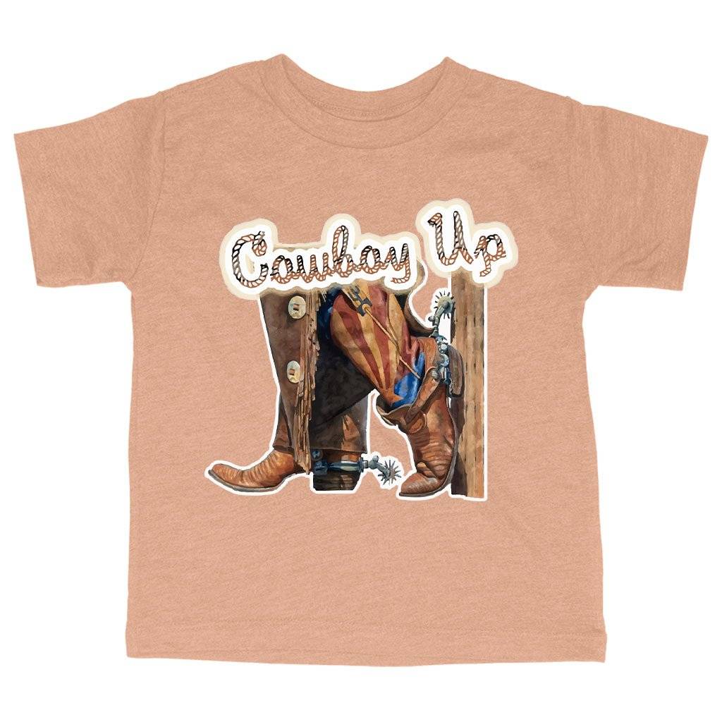 60297-c84fd4.jpeg Triblend Toddler Cowboy Up T-Shirt - Vintage Tee Shirts Kids & Baby Toddler Clothing Color : Ice Blue Triblend|Peach Triblend|Olive Triblend