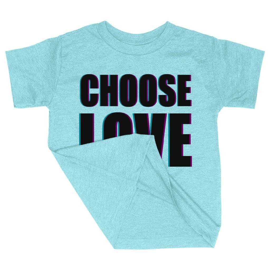60298-c26128.jpeg Triblend Toddler Choose Love T-Shirt - Love Graphic T-Shirt Kids & Baby Toddler Clothing Color : Ice Blue Triblend|Peach Triblend|Olive Triblend