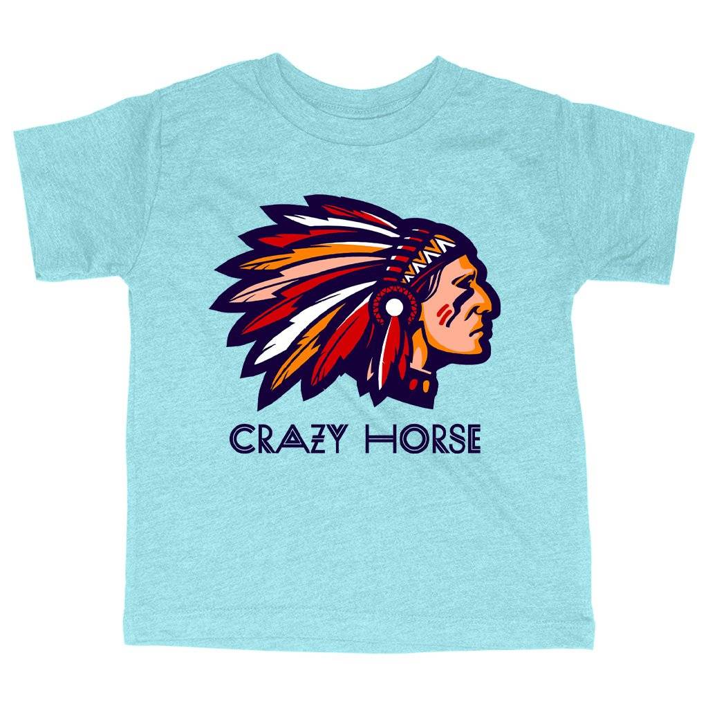 60299-25df76.jpeg Triblend Toddler Crazy Horse T-Shirt - Graphic T-Shirt Kids & Baby Toddler Clothing Color : Ice Blue Triblend|Olive Triblend|Peach Triblend
