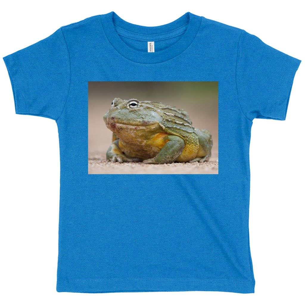 60304-a058ed.jpeg Toddler Bullfrog T-Shirt - Bullfrog Clothing Kids & Baby Toddler Clothing Color : Athletic Heather|Heather Dust|Heather Columbia Blue