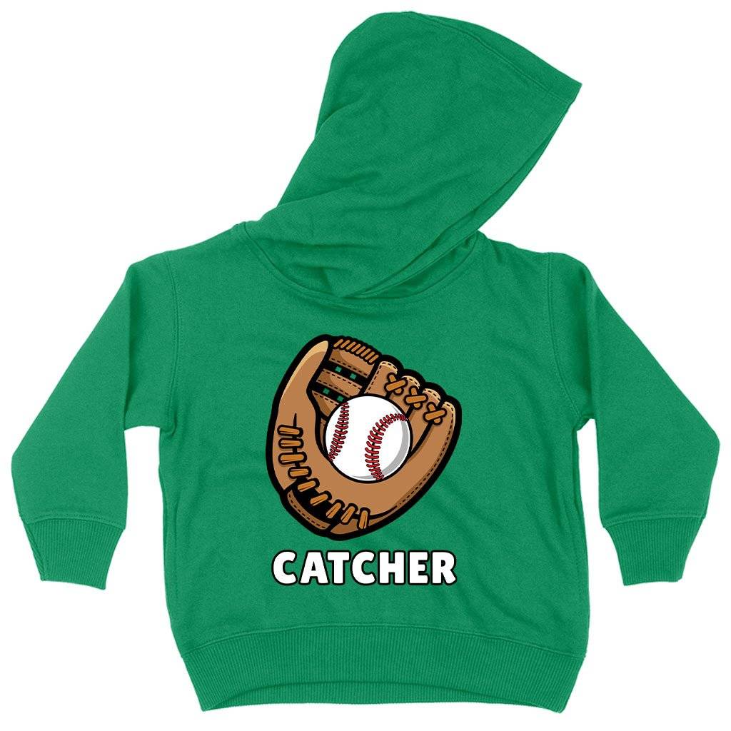 60410-b6aa45.jpeg Toddler Catcher Hoodie - Baseball Hoodies Kids & Baby Toddler Clothing Color : Turquoise|Pink|Kelly