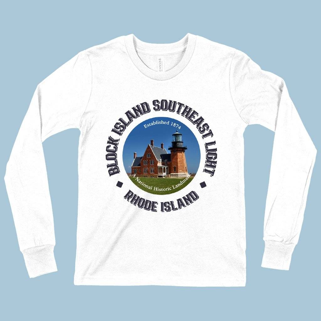 60863-e1fe9b.jpeg Kids' Block Island Long Sleeve T-Shirt - Rhode Island T-Shirts Kids & Baby Kids' Clothing Color : White|Heather Yellow Gold|Black