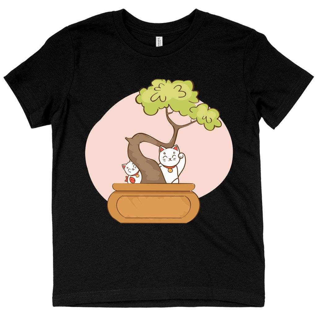 60866-e9d56d.jpeg Kids' Bonsai T-Shirt - Cat T-Shirts Kids & Baby Kids' Clothing Color : White|Pink|Black