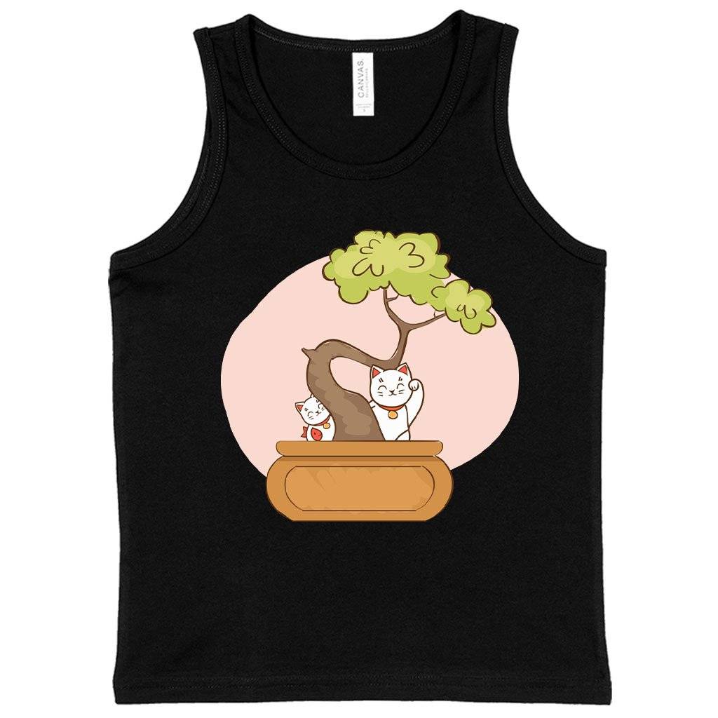 60868-25269d.jpeg Kids' Bonsai Tank - Cat Tanks Kids & Baby Kids' Clothing Color : Black|Neon Pink|White