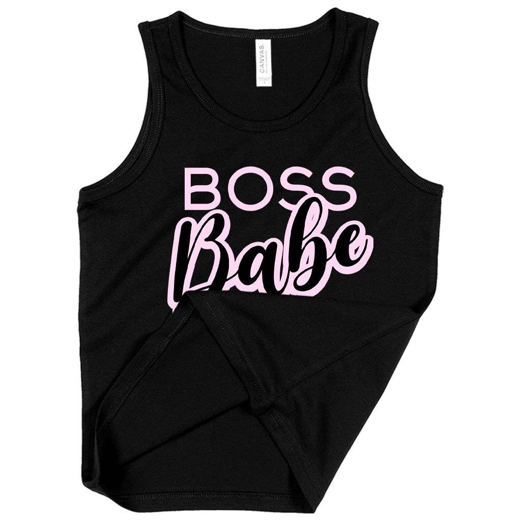 60872-0f3eda.jpeg Kids' Boss Babe Graphic Tank Kids & Baby Kids' Clothing Color : White|Athletic Heather|Black