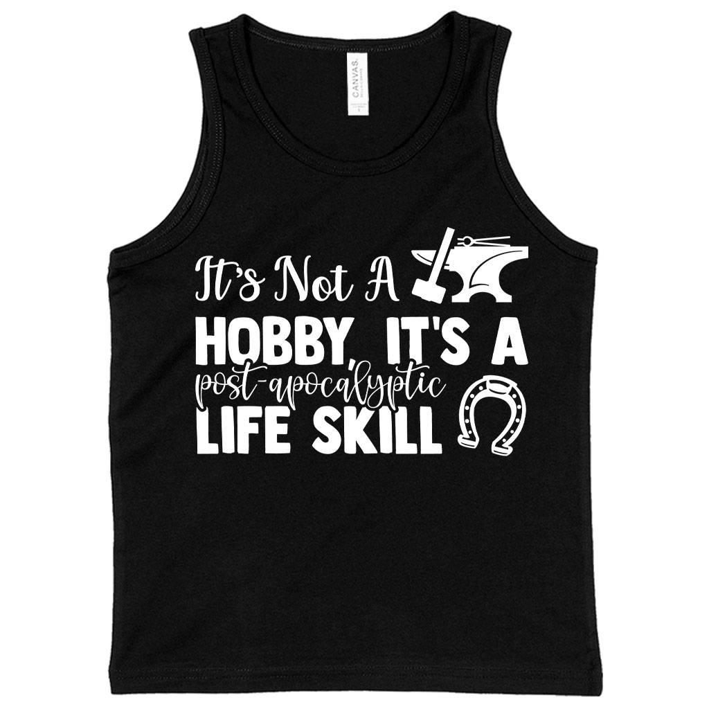 61191-37d9c6.jpeg Kids' It’s Not a Hobby Tank - Funny Blacksmith Tank Kids & Baby Kids' Clothing Color : Neon Pink|Neon Blue|Black