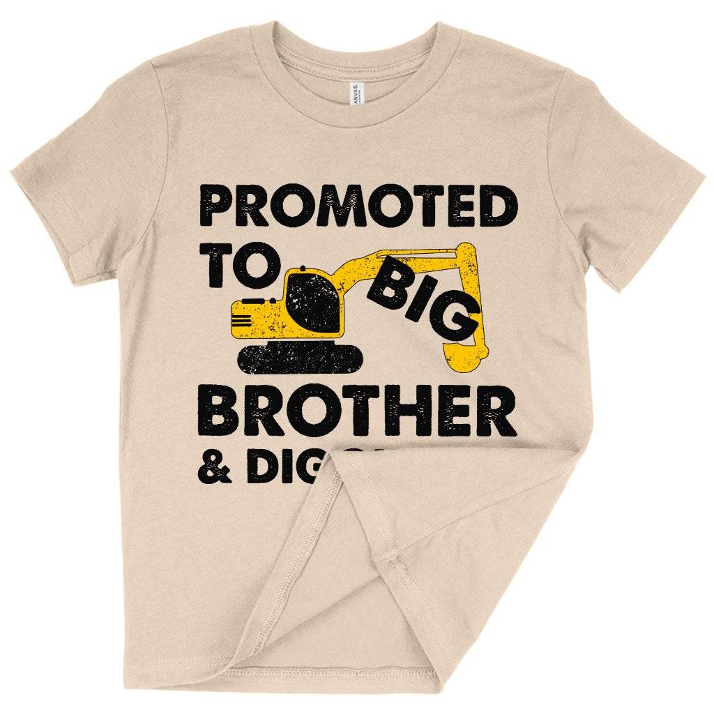 61199-c81059.jpeg Kids' Promoted to Big Brother T-Shirt - Big Brother T-Shirt Announcement - Pregnancy Announcement T-Shirts Kids & Baby Kids' Clothing Color : Natural|Heather Red|Columbia Blue